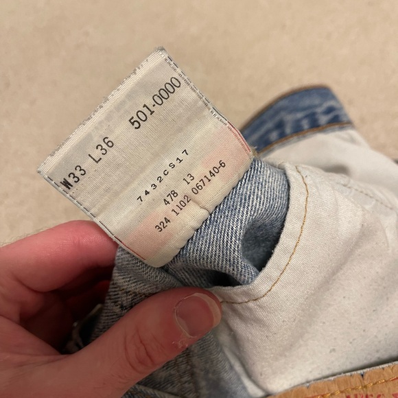 BAGGY LEVIS 501 JEANS - Picture 6 of 6